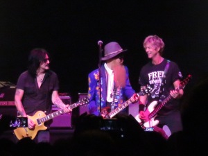 Gilby Clarke, Billy Gibbons and Duff McKagan